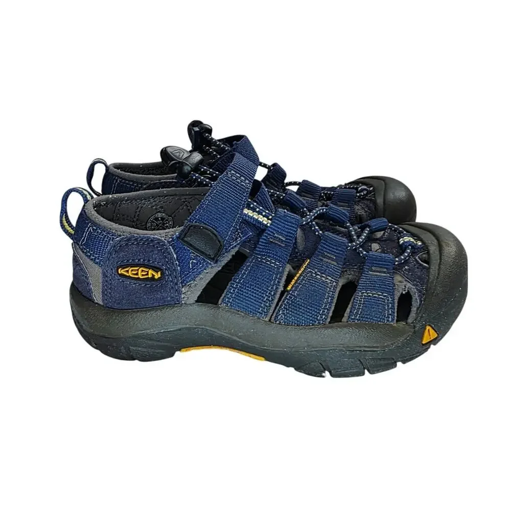 KEEN Newport H2 Waterproof Sandals Kids US 1 Blue Hiking Outdoor Shoes